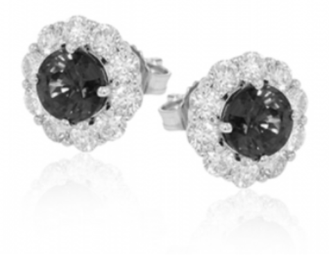 Black Diamond Earrings